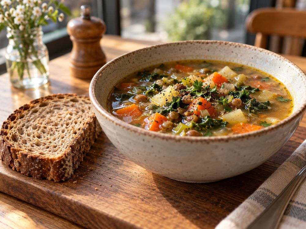 Homemade soup